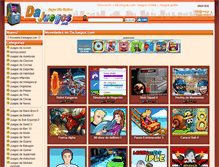 Tablet Screenshot of dajuegos.com