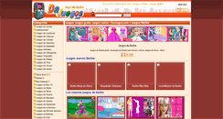 Desktop Screenshot of barbie.dajuegos.com